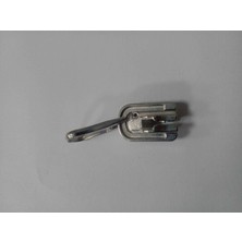 5 No 6 adet ( Sadece fermuar diş eni 0,5 cm olan Metal Dişli fermuarlar için ) Döner Elcikli Fermuar Başlığı Çift Yönlü Çift Taraflı