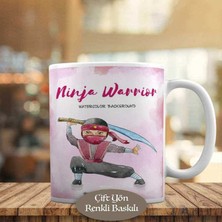 Asilmeydan Kahraman Savaşçı Ninja Genç Baskılı Kupa Bardak Hediyelik-5863