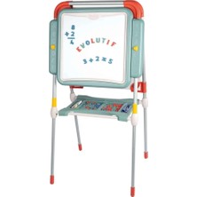 Nessiworld Smoby Metal Ayaklı Çift Taraflı Manyetik Yazı TAHTASI 7600410207