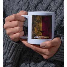 Kutup Kitap  Kişiye Özel Futbol Temalı İsimli  Kahve Hediye Seti  Kupa Bardak
