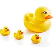 Nessiworld Oppla Sevimli Vinil Ördek Ailesi Banyo Oyuncakları