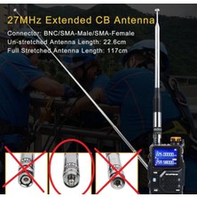 Vb Cihazlara Sma Dişi  Anten 23 cm Den 130 cm Ye Uzatmalı. Üst Kalite