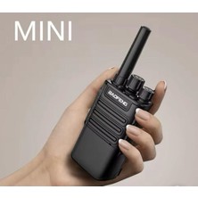 Tekli Baofeng Bf-V8 Mini Kolay Taşıma Kafe Cafe Restorant Av Gezi Inşaat Kule Vinç Konvoy Telsizi