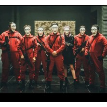 Günay Trend Scape Koreli Hırsız Teatral Hahoe Maskesi - Dali Maskesi