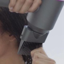 Oeehjllk Dyson Saç Kurutma Makinesi Geniş Dişli Tarak Düzleştirilmiş ve Pürüzsüz Anti-Statik HD01/02/03/08 Uçmayan Modelleme Aksesuarları (Yurt Dışından)