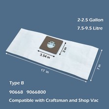 Radiometer2 9066800 2-2,5 Galon Tip B ve QAM70 Vakum Için 12 Paket Vakum Torbası, Premium Tek Kullanımlık Filtre Kağıdı (Yurt Dışından)