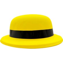 ENG Nessiworld Neon Partisi Sarı Renk Melon Plastik Parti Şapkası