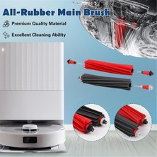 Treasured2 Qrevo Master Robot Süpürge Ana Silindir Yan Fırça Filtre Paspas Bezi Toz Torbaları Aksesuarları (Yurt Dışından)