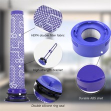 Treasured2 V7 V8 Kablosuz Elektrikli Süpürge Filtre Değişimi Için 6 Adet Yedek Parça Takımı (Yurt Dışından)