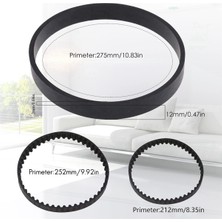 Treasured2 Proheat 2x Revolution Temizleyici Modelleri 1986,1964,2007,2007P Için 6 Adet Yedek Vakum Kayışı Seti (Yurt Dışından)