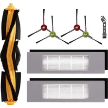 Treasured2 Ozmo 920 950 T5 T8 Max T9 Power N7 N8 N8+ Elektrikli Süpürge Aksesuarları Için 8 Adet (Yurt Dışından)