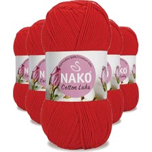 Nnstartshopping  5 Adet Cotton Lüks Yelek Tunik Kazak Bluz Hırka Ipi Yünü Kırmızı 97573