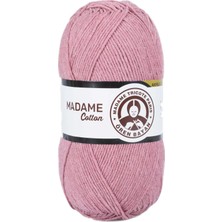 Nnstartshopping  1 Adet Madame Cotton El Örgü Ipi Yünü 100 gr 024 Gül Kurusu