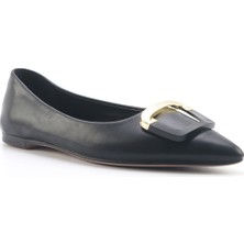 Nine West Wıena 5fx Siyah Kadın Babet