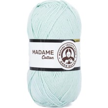 Nnstartshopping  1 Adet Madame Cotton El Örgü Ipi Yünü 100 gr 017 Mint Yeşili