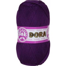 Nnstartshopping  1 Adet Dora El Örgü Ipi Yünü 100 gr 043 Mor