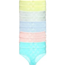 Mbb E-Ticaret 10 Adet Kadın Komple Tül Dantel Bato Külot