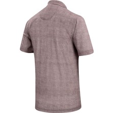 Çizgi Triko Erkek Polo Yaka Dijital Baskı Tişört - 5103