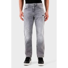 Armani Exchange Streç Pamuklu Slim Fit Normal Bel Düz Paça Jeans Erkek Kot Pantolon XM000049 AF14656 M8088