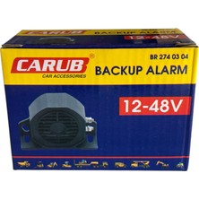Geri Vites Sireni Yüksek Güçlü Ses, Suya ve Çamura Dayanıklı 12V/48V