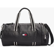 Tommy Hilfiger Erkek Tjm Şehir Logo Spor Çanta - Siyah