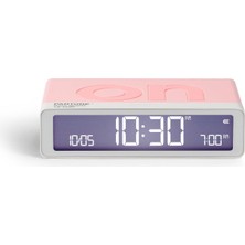 Lexon x Pantone Flip Klasik Alarm Saat Pembe