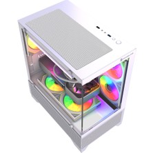 Gameline Armor V4 3x Rgb Fan Temperli Cam USB 3.0 Gaming Bilgisayar Kasası