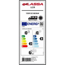 Lassa 155 R12c 88/86n 8pr Tl Lc/R Hafif Ticari Yaz Lastiği (Üretim Yılı:2025)
