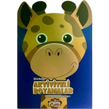 Nessiworld Stickerlı Aktivite ve Boyamalar Orman Hayvanları