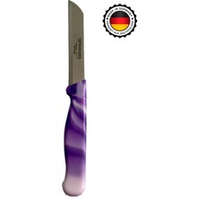 Nnstartshopping  Meyve Bıçağı Doğrama Bıçağı ve Düz Soyacak Ebruli Mor Bıçak 1 Adet ROYALEKS-SLG10