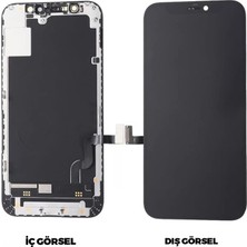 Teknonet Apple iPhone 12 Pro Max Uyumlu Revize Lcd+Dokunmatik