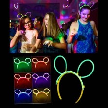 ENG Nessiworld Glow Taç Fosforlu Taç Karışık Renk 12 Adet