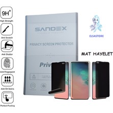 Sandex Samsung Galaxy Z Fold 5 Ön Nano Ekran Koruyucu Esnek Ultra Ince - Mat Hayalet