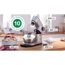 Bosch MUM9YX5S12 V.2 Serıe 8 Optimum 1600WATT