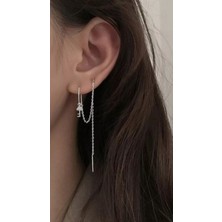 Takıconcept Anahtar Sallantılı Zincir Küpe, Kıkırdak Küpe