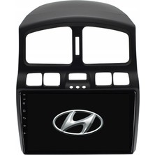 Myway Hyundai Santa Fe Araç Multimedya Ekran 4gb 64GB S Black 2000 2005 9 Inch