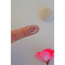 Takıconcept Düz Sade İnce Earcuff Deliksiz Kıkırdak Küpesi