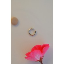 Takıconcept Düz Sade İnce Earcuff Deliksiz Kıkırdak Küpesi