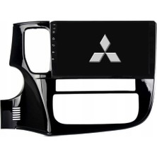 Myway Mitsubishi Outlander Araç Multimedya Ekran 4gb 64GB S Piano Black 2013 2020 9 Inch