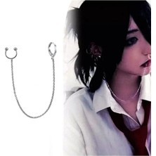 Takıconcept Ikisi Delikli Dudaktan Kulağa Çelik Piercing - Küpe