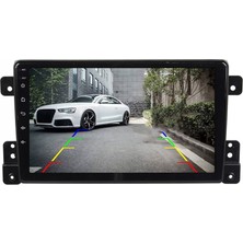 Myway Suzuki Vitara - Araç Multimedya Ekran - 4gb 64GB - S - Black - 2006 - 2012 - 9 Inch - Myway - Red