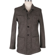 Blu Astarsız Dış Cep Ceket