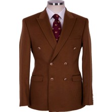 BLU % 100 Kaşmir Kruvaze Ceket