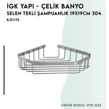 Igk Yapı - Clk Banyo Selen Tekli Şampuanlık 19X19CM (P10-025)
