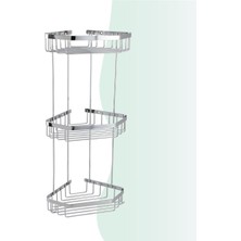 Çelik Banyo Igk Yapı - Erpa Üçlü Süngerlik Paslanmaz 304 (P10-021)