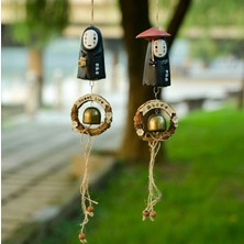 Pintimasu Stüdyo Ghibli Daha Az Adam Windbell Rüzgar Ahenge Metal Çan Çocuklar Pvc Action Figure Reçine Koleksiyon Model Oyuncak Bebek Hediyeleri (Yurt Dışından)