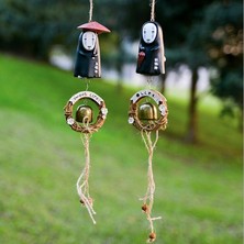 Pintimasu Stüdyo Ghibli Daha Az Adam Windbell Rüzgar Ahenge Metal Çan Çocuklar Pvc Action Figure Reçine Koleksiyon Model Oyuncak Bebek Hediyeleri (Yurt Dışından)