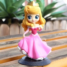 Pintimasu 2021 Yenı Q Posket Sevimli Büyük Gözler Aurora Rapunzel Kar Beyaz Elsa Pvc Anime Bebekler Koleksiyon S Versiyonu Model Oyuncak Doğum Günü Hediyesi (Yurt Dışından)