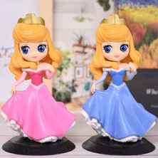 Pintimasu 2021 Yenı Q Posket Sevimli Büyük Gözler Aurora Rapunzel Kar Beyaz Elsa Pvc Anime Bebekler Koleksiyon S Versiyonu Model Oyuncak Doğum Günü Hediyesi (Yurt Dışından)