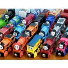 Pintimasu Thomas ve Arkadaşları Ahşap Oyuncak Trenler Modeli Ahşap Thomas Spencer Handel Tren Kayın Arabalar Raylı Oyuncaklar Çocuklar Için Eğitici Oyuncaklar (Yurt Dışından)